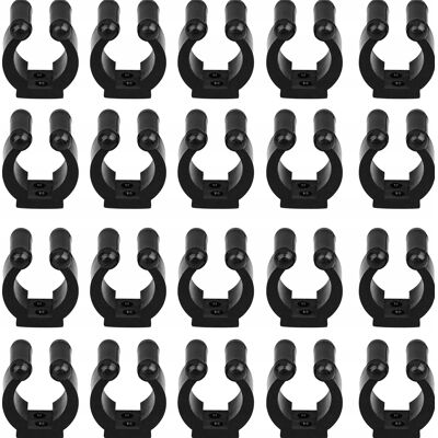 Inny producent UCHWYTY WĘDKARSKIE 20 SZTUK 16MM KLIPSY WĘDKI KIJE ŚCIENNE Inny producent UCHWYTY WĘDKARSKIE 20 SZTUK 16MM KLIPSY WĘDKI KIJE ŚCIENNE