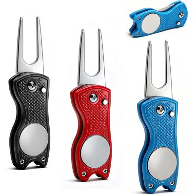 Inny producent Widelce Golfowe 3 Sztuki Składane Wytrzymałe Wielofunkcyjne Ergonomiczne Inny producent Widelce Golfowe 3 Sztuki Składane Wytrzymałe Wielofunkcyjne Ergonomiczne