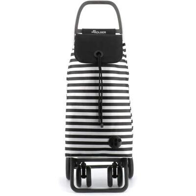 Wózek Na Zakupy Składany Rolser I-Max 4 Lt Tour Marina - White / Black Wózek Na Zakupy Składany Rolser I-Max 4 Lt Tour Marina - White / Black