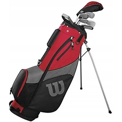 Zestaw Kijów Do Golfa Dla Leworęcznych + Torba Ze Statywem Wilson Pro Staff Sgi. Czytaj Opis! Zestaw Kijów Do Golfa Dla Leworęcznych + Torba Ze Statywem Wilson Pro Staff Sgi. Czytaj Opis!