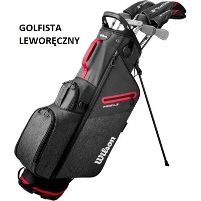Zestaw Kijów Golfowych Wilson Profile, 10 Kijów Na Stali Z Torbą, Set Zestaw Kijów Golfowych Wilson Profile, 10 Kijów Na Stali Z Torbą, Set
