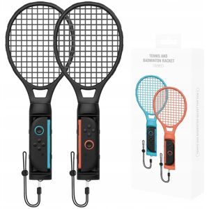 2x Rakieta Tenisowa Rakiety Do Badmintona Tenis - Joy-con Nintendo Switch 2 / Ns2 / Jys-ns2266 / Czarny 2x Rakieta Tenisowa Rakiety Do Badmintona Tenis - Joy-con Nintendo Switch 2 / Ns2 / Jys-ns2266 / Czarny