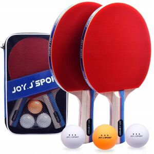 Inny producent Joy.J Sport Zestaw 2 Rakietek do Ping Ponga z Etui Inny producent Joy.J Sport Zestaw 2 Rakietek do Ping Ponga z Etui