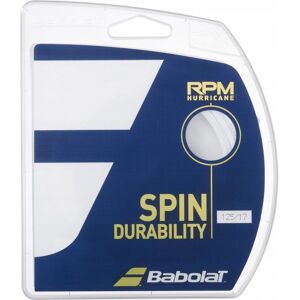 Naciąg tenisowy Babolat RPM Hurricane set. 12 m. white 1,30 mm Naciąg tenisowy Babolat RPM Hurricane set. 12 m. white 1,30 mm