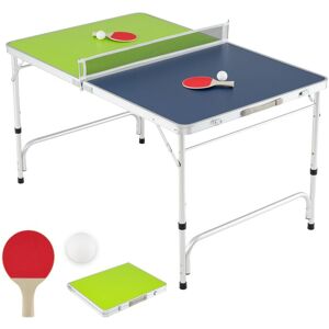 COSTWAY Przenośny stół do tenisa stołowego Mini Ping-Pong 120 x 76 cm COSTWAY Przenośny stół do tenisa stołowego Mini Ping-Pong 120 x 76 cm