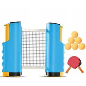 Deco-Online Zestaw do Ping Ponga Siatka Rakietki Piłeczki + Mocowanie super cena Deco-Online Zestaw do Ping Ponga Siatka Rakietki Piłeczki + Mocowanie super cena