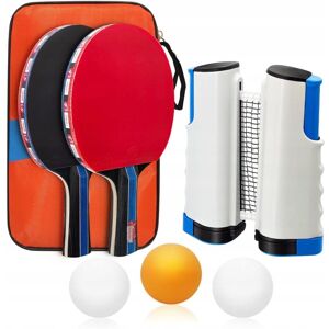 inna (Inny) ZESTAW DO TENISA STOŁOWEGO PING PONG 2X RAKIETKI SKŁADANA +SIATKA +PIŁECZKI inna (Inny) ZESTAW DO TENISA STOŁOWEGO PING PONG 2X RAKIETKI SKŁADANA +SIATKA +PIŁECZKI