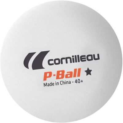 Cornilleau P-Ball ABS Evolution 72 białe piłki do tenisa stołowego Cornilleau P-Ball ABS Evolution 72 białe piłki do tenisa stołowego