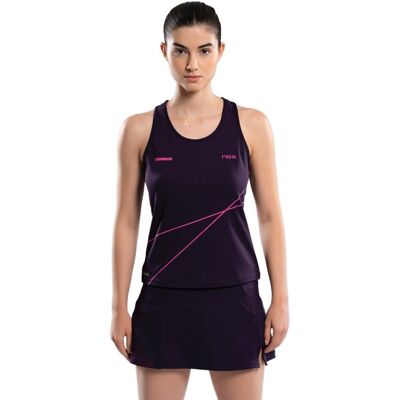 Damski Top Padel NOX PRO BLACKBERRY M Damski Top Padel NOX PRO BLACKBERRY M