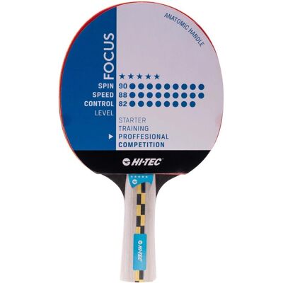 Hi-Tec, FOCUS, Rakieta do tenisa stołowego, Blue/Black, One Size, Hi-Tec, FOCUS, Rakieta do tenisa stołowego, Blue/Black, One Size,