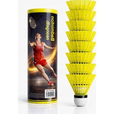 Inny producent LOTKI DO BADMINTONA 6 SZT ŻÓŁTE PLASTIKOWE KORKOWE TRENINGOWE ZAWODY Inny producent LOTKI DO BADMINTONA 6 SZT ŻÓŁTE PLASTIKOWE KORKOWE TRENINGOWE ZAWODY
