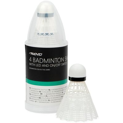 Lotki Do Badmintona Led Avento 4x Lotki Do Badmintona Led Avento 4x