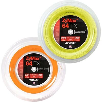 Naciąg ZyMax 64 TX - rolka ASHAWAY Biały Naciąg ZyMax 64 TX - rolka ASHAWAY Biały