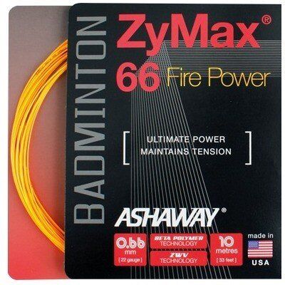 Naciąg ZyMax 66 Power - set ASHAWAY Pomarańczowy Naciąg ZyMax 66 Power - set ASHAWAY Pomarańczowy