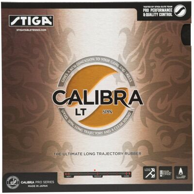Okładzina Stiga Calibra Lt Spin 2,0 Mm Czarna Okładzina Stiga Calibra Lt Spin 2,0 Mm Czarna
