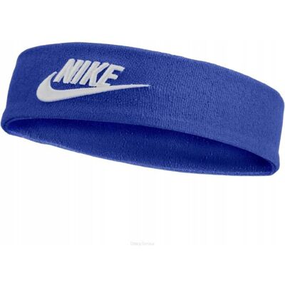 Opaska tenisowa Nike Classic Headband Wide Terry niebieska Opaska tenisowa Nike Classic Headband Wide Terry niebieska