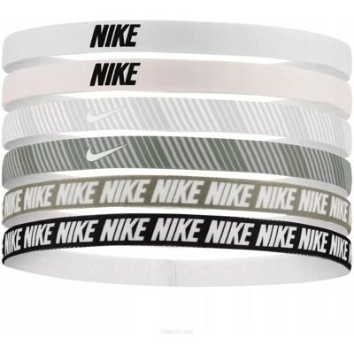 Opaski na głowę Nike Printed Headbands 6P wielokolorowe Opaski na głowę Nike Printed Headbands 6P wielokolorowe