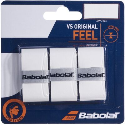 Owijka Babolat Vs Original X 3 Biała Owijka Babolat Vs Original X 3 Biała