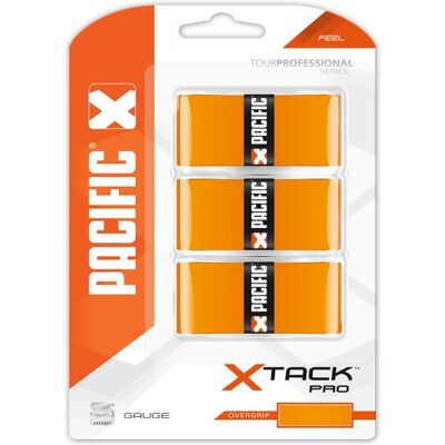 Pacific - X Tack Pro Perfo - Pomarańczowy - 3-pack - Overgrip Pacific - X Tack Pro Perfo - Pomarańczowy - 3-pack - Overgrip
