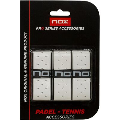 OWIJKI NOX PRO SERIES BIAŁE PERFOROWANE 3 SZT OWIJKI NOX PRO SERIES BIAŁE PERFOROWANE 3 SZT