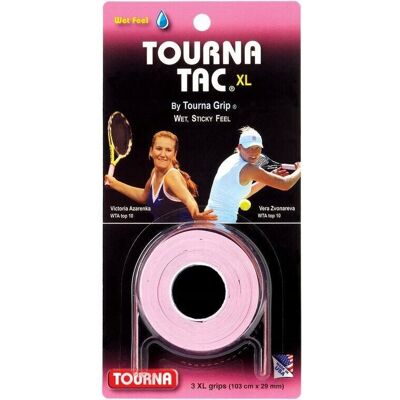 Owijki wierzchnie Tourna Tac XL różowe x3 Owijki wierzchnie Tourna Tac XL różowe x3
