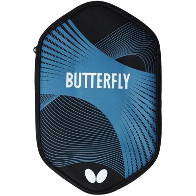 Pokrowiec na rakietkę Butterfly Case II czarno-niebieski 85114 Pokrowiec na rakietkę Butterfly Case II czarno-niebieski 85114