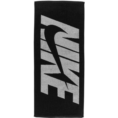Ręcznik tenisowy Nike Jacquard Towel czarny Ręcznik tenisowy Nike Jacquard Towel czarny