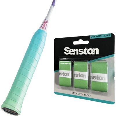 Inny producent Senston 3 szt. taśmy do chwytania rakiety Overgrip do tenisa, badmintona/uchwyty rakiety do squasha Inny producent Senston 3 szt. taśmy do chwytania rakiety Overgrip do tenisa, badmintona/uchwyty rakiety do squasha