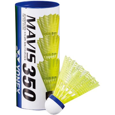 YONEX LOTKI BADMINTONOWE MAVIS 350 Y M3503Y middle żółte ŚREDNIE 3szt YONEX LOTKI BADMINTONOWE MAVIS 350 Y M3503Y middle żółte ŚREDNIE 3szt