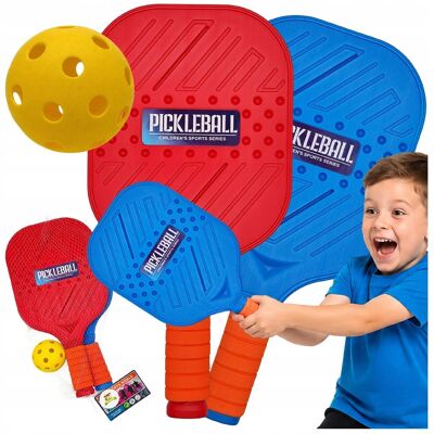 MEGADIDI ZESTAW DO GRY W PADLA PALETKI PICKLEBALL RAKIETKI KOMPLET 40 CM MEGADIDI ZESTAW DO GRY W PADLA PALETKI PICKLEBALL RAKIETKI KOMPLET 40 CM