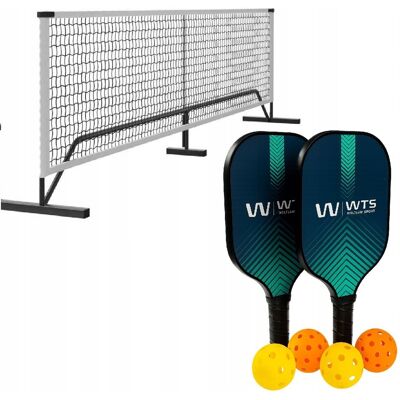 Inny producent Zestaw do gry w Pickleball Siatka + Rakietki + Piłki Inny producent Zestaw do gry w Pickleball Siatka + Rakietki + Piłki