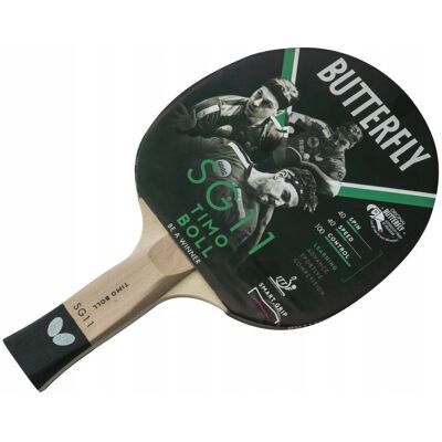 Butterfly Rakietka Do Tenisa Stołowego Ping Ponga Timo Boll Sg11 Butterfly Rakietka Do Tenisa Stołowego Ping Ponga Timo Boll Sg11