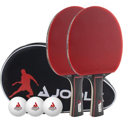 Joola Duo Pro Rakietki Do Tenisa Stołowego Zestaw 2 Rakietki 3 Piłki Joola Duo Pro Rakietki Do Tenisa Stołowego Zestaw 2 Rakietki 3 Piłki