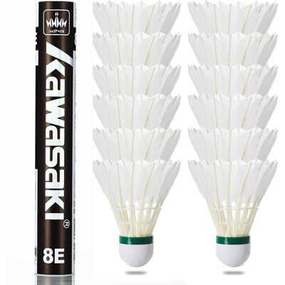 Inny producent Lotki Do Badmintona, 12 Sztuk, Prędkość 77, Kawasaki, Doskonałe O Dużej Inny producent Lotki Do Badmintona, 12 Sztuk, Prędkość 77, Kawasaki, Doskonałe O Dużej