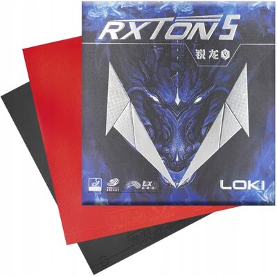 Okładzina Do Tenisa Stołowego Loki Rxton 5 2.1mm Na Rakietkę Czerwona Okładzina Do Tenisa Stołowego Loki Rxton 5 2.1mm Na Rakietkę Czerwona
