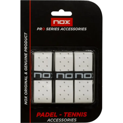 Owijki Nox Pro Series Białe Perforowane 3 Szt Owijki Nox Pro Series Białe Perforowane 3 Szt