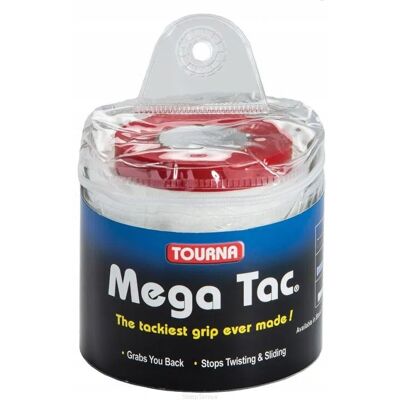 Tourna Mega Tac 30 XL - Niebieski - Overgrip do tenisa - Unisex Tourna Mega Tac 30 XL - Niebieski - Overgrip do tenisa - Unisex