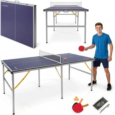 HYPERMOTION Przenośny, Składany Stół Do Ping Ponga, Tenis Stołowy Hyper Motion Dla Dzieci I Dorosłych HYPERMOTION Przenośny, Składany Stół Do Ping Ponga, Tenis Stołowy Hyper Motion Dla Dzieci I Dorosłych