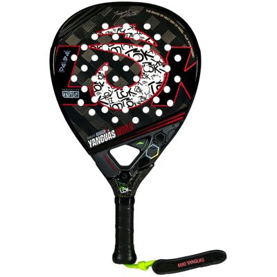 Rakieta Padel Lok Maxx Hype Yanguas World 2025 Czarna Z Technologią 3d I Redukcją Drgań Rakieta Padel Lok Maxx Hype Yanguas World 2025 Czarna Z Technologią 3d I Redukcją Drgań