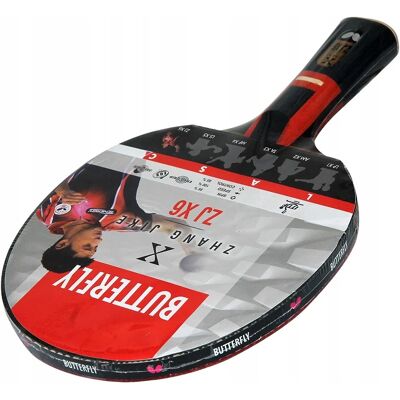 Rakietka Do Tenisa Stołowego Butterfly Zhang Jike X6 Ittf Rakietka Do Tenisa Stołowego Butterfly Zhang Jike X6 Ittf