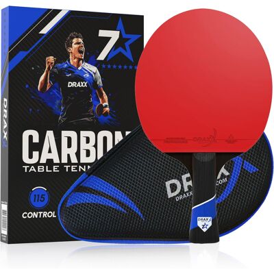 Inny producent Rakietka Do Tenisa Stołowego Pro Carbon 7 Gwiazdek Ultralekka Z Etui Inny producent Rakietka Do Tenisa Stołowego Pro Carbon 7 Gwiazdek Ultralekka Z Etui