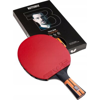Rakietka Paletka do Tenisa Stołowego Ping Ponga BUTTERFLY Timo Boll Comfort Rakietka Paletka do Tenisa Stołowego Ping Ponga BUTTERFLY Timo Boll Comfort