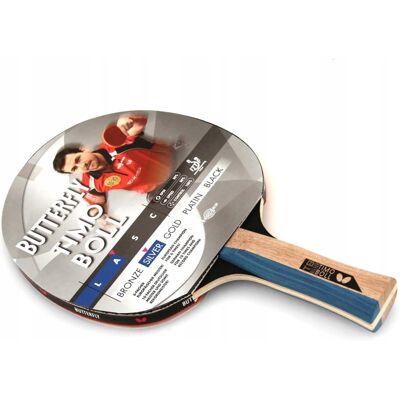 Rakietka Paletka do Tenisa Stołowego Ping Ponga BUTTERFLY Timo Boll Silver Rakietka Paletka do Tenisa Stołowego Ping Ponga BUTTERFLY Timo Boll Silver