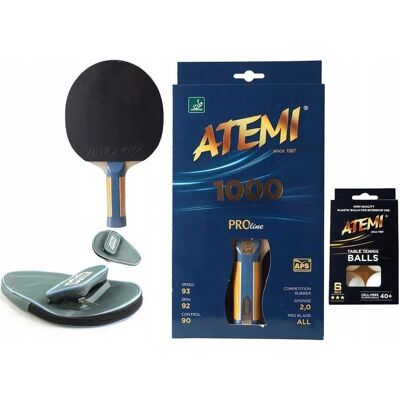 Rakietka Tenis Atemi 1000 An+pokrowiec+piłeczki*** Rakietka Tenis Atemi 1000 An+pokrowiec+piłeczki***