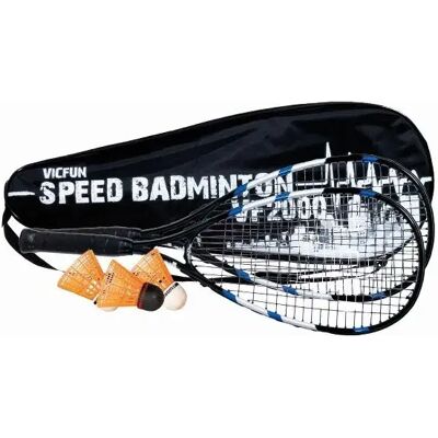 Zestaw Crossminton Victor VF 2000 Biały - Crossminton set Zestaw Crossminton Victor VF 2000 Biały - Crossminton set