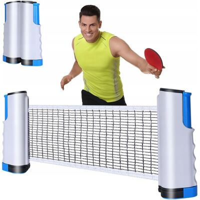 Flintronic Rozsuwana Przenośna Siatka Do Tenisa Stołowego Ping Ponga 170cm Na Stół Flintronic Rozsuwana Przenośna Siatka Do Tenisa Stołowego Ping Ponga 170cm Na Stół