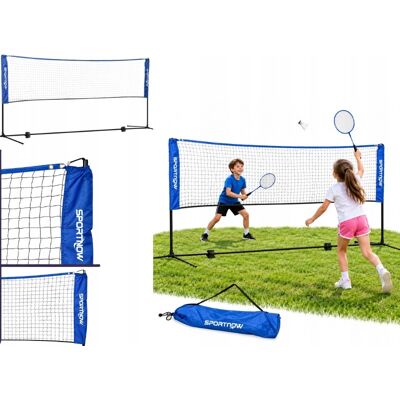 Inny producent Siatka Do Badmintona 3m Regulowana 107-155 Cm Tenis Pickleball Siatkówka Inny producent Siatka Do Badmintona 3m Regulowana 107-155 Cm Tenis Pickleball Siatkówka