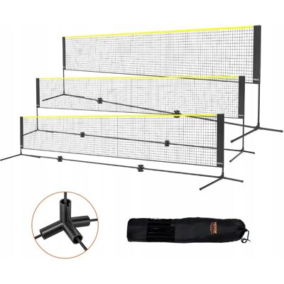 Vevor Siatka Do Badmintona I Siatkówki 510 X 155 X 103 Cm Vevor Siatka Do Badmintona I Siatkówki 510 X 155 X 103 Cm