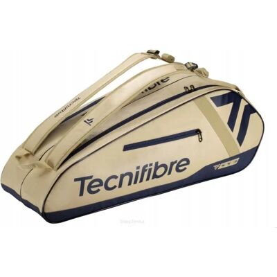Torba Tenisowa Tecnifibre Tour Endurance 6r Beżowa Torba Tenisowa Tecnifibre Tour Endurance 6r Beżowa