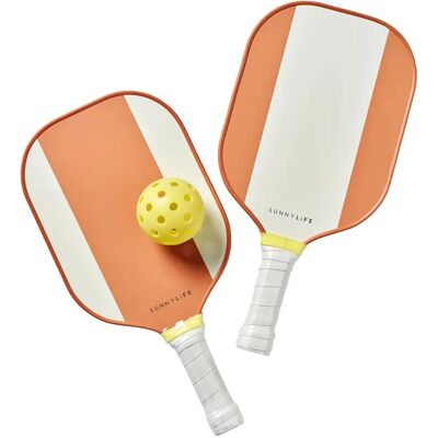 Sunnylife Zestaw Do Pickleballa Tierra Pomarańczowy One Size Sunnylife Zestaw Do Pickleballa Tierra Pomarańczowy One Size